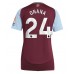 Aston Villa Amadou Onana #24 Hjemmedrakt Dame 2024-25 Kortermet